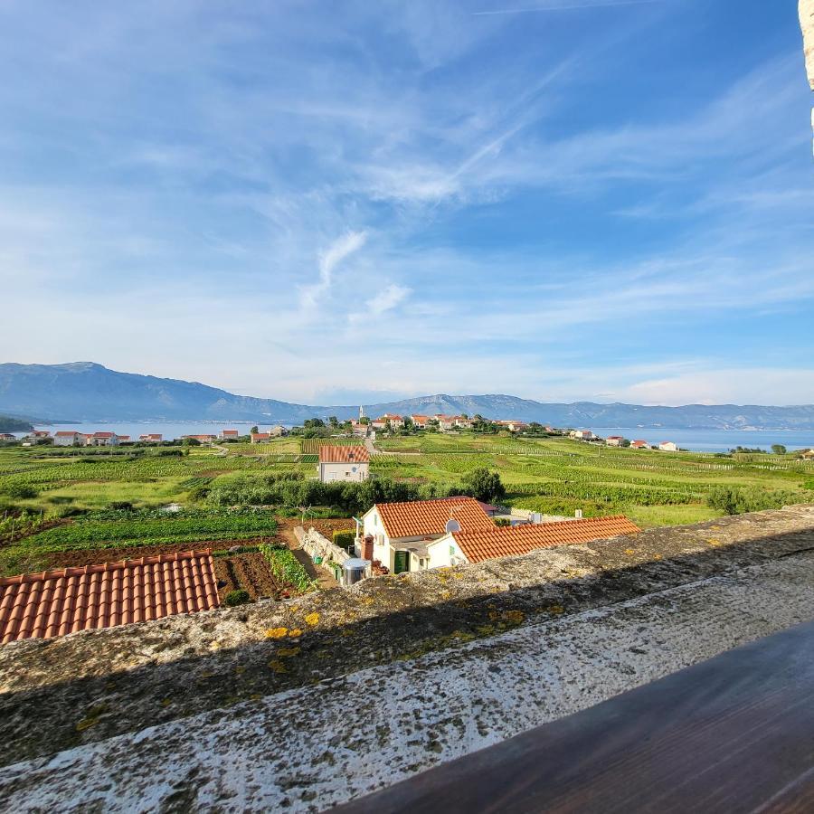 Stone House Apartments Didini Dvori Lumbarda Exterior photo